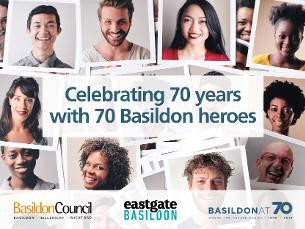 Celebrating 70 years with 70 Basildon heroes